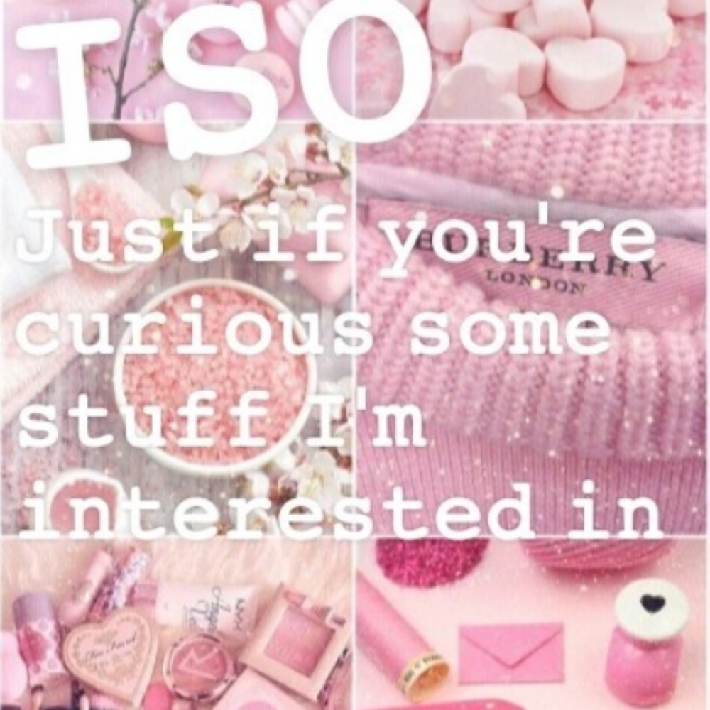 ISO if you're curious♥